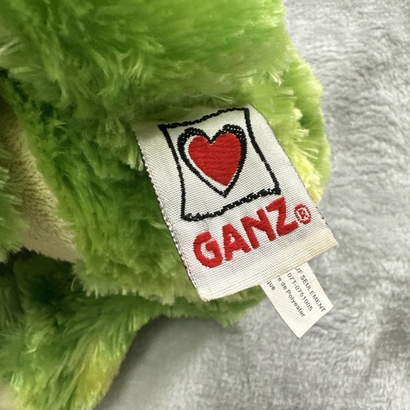 Ganz Webkinz Tie Dye Frog Plush Stuffed Animal 8" HM162 NO CODE Green Swamp - Picture 6 of 10